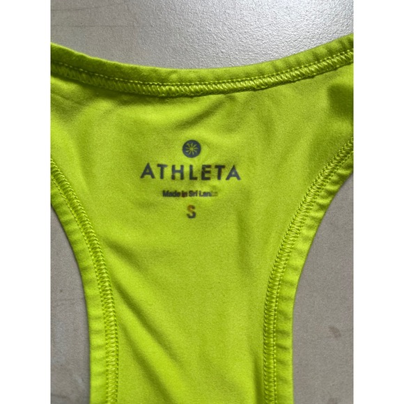 Athleta lime green tank small - Picture 2 of 3